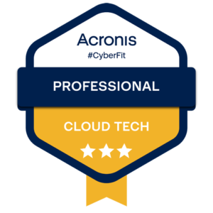 professional cloud tech certification badge